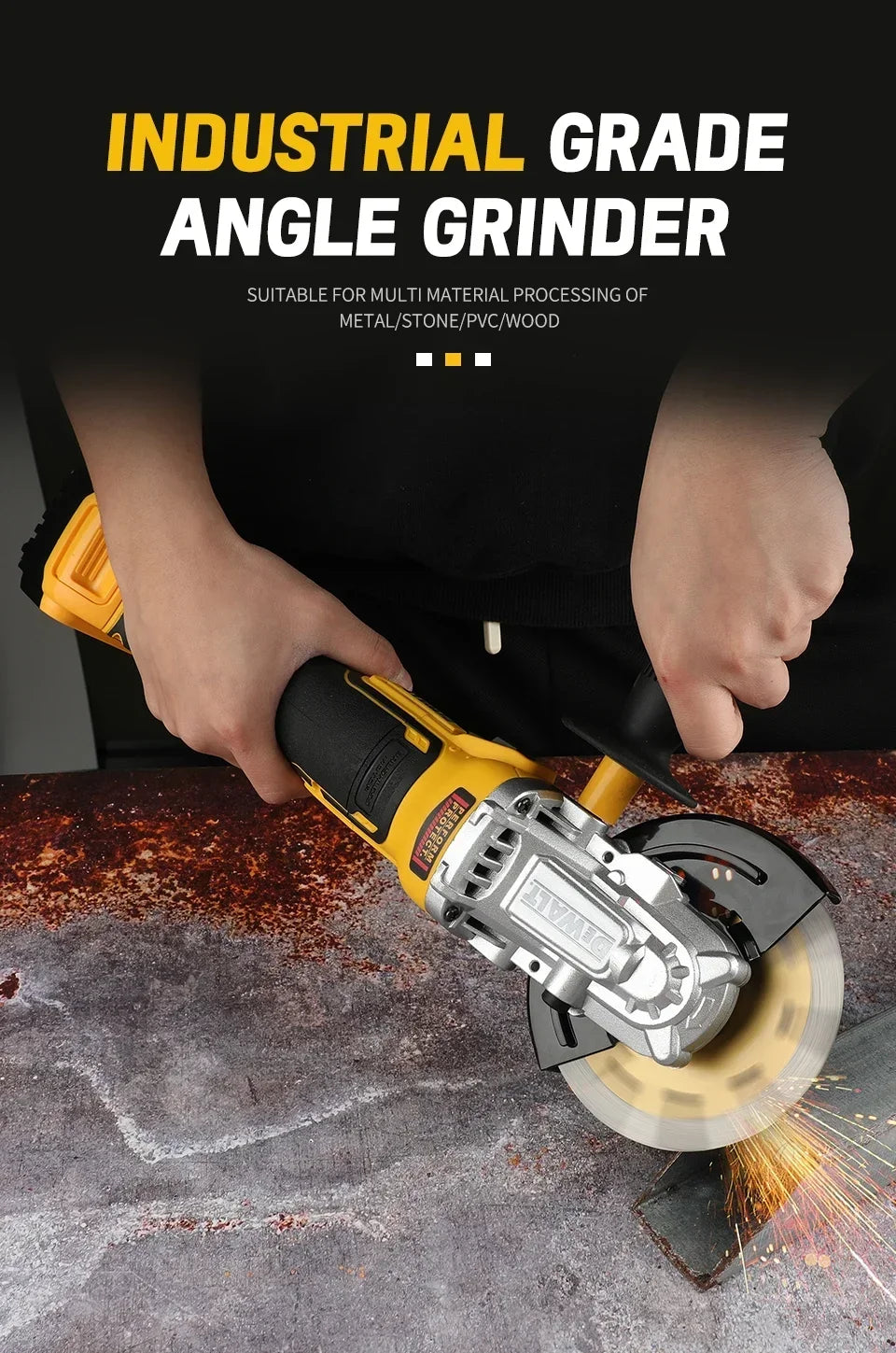 DeWalt Electric Wrench and Angle Grinder Tool Set - Smarsty