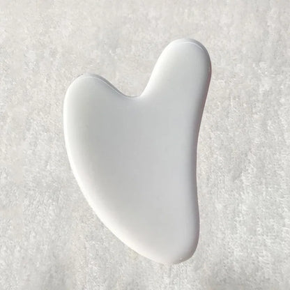 Heart Shape Beeswax Gua Sha Scraper for Relaxing Face Massage - Smarsty