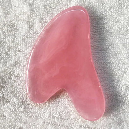 Heart Shape Beeswax Gua Sha Scraper for Relaxing Face Massage - Smarsty