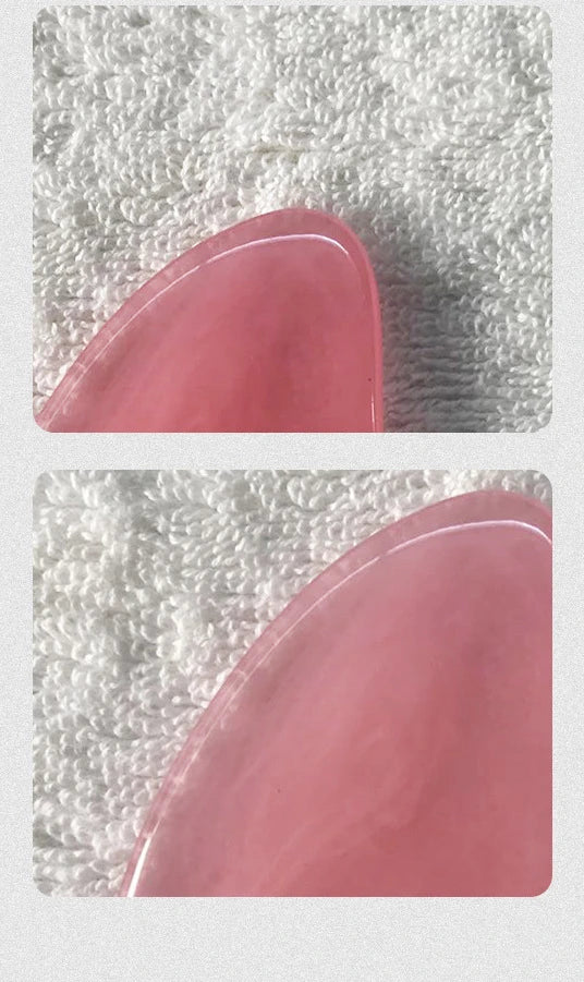 Heart Shape Beeswax Gua Sha Scraper for Relaxing Face Massage - Smarsty