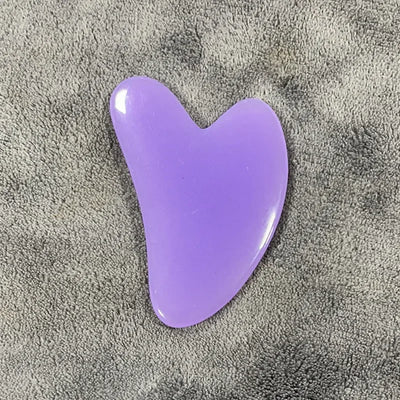 Heart Shape Beeswax Gua Sha Scraper for Relaxing Face Massage - Smarsty