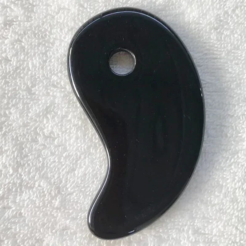 Heart Shape Beeswax Gua Sha Scraper for Relaxing Face Massage - Smarsty
