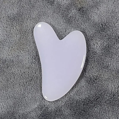 Heart Shape Beeswax Gua Sha Scraper for Relaxing Face Massage - Smarsty