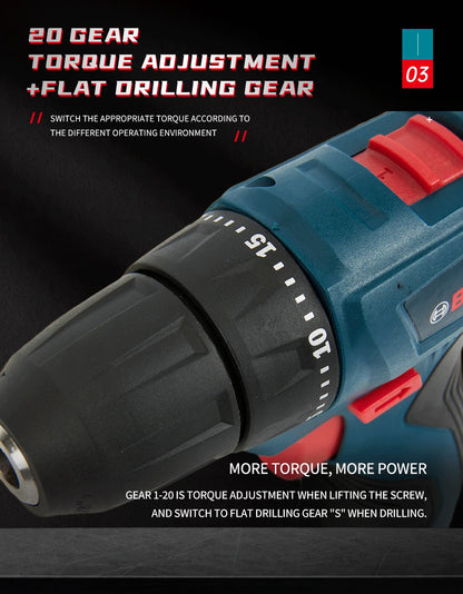 Bosch 12V Cordless Electric Drill for Home DIY - Smarsty