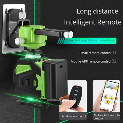 16 Lines Green Laser Level with Self-Leveling Precision - Smarsty