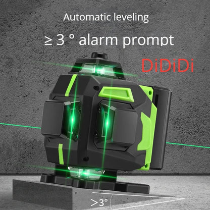16 Lines Green Laser Level with Self-Leveling Precision - Smarsty