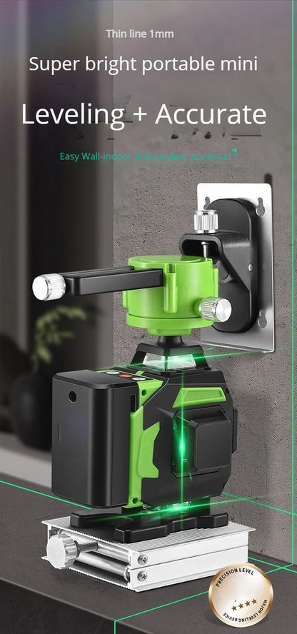 16 Lines Green Laser Level with Self-Leveling Precision - Smarsty