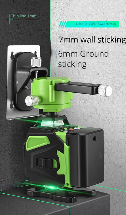 16 Lines Green Laser Level with Self-Leveling Precision - Smarsty