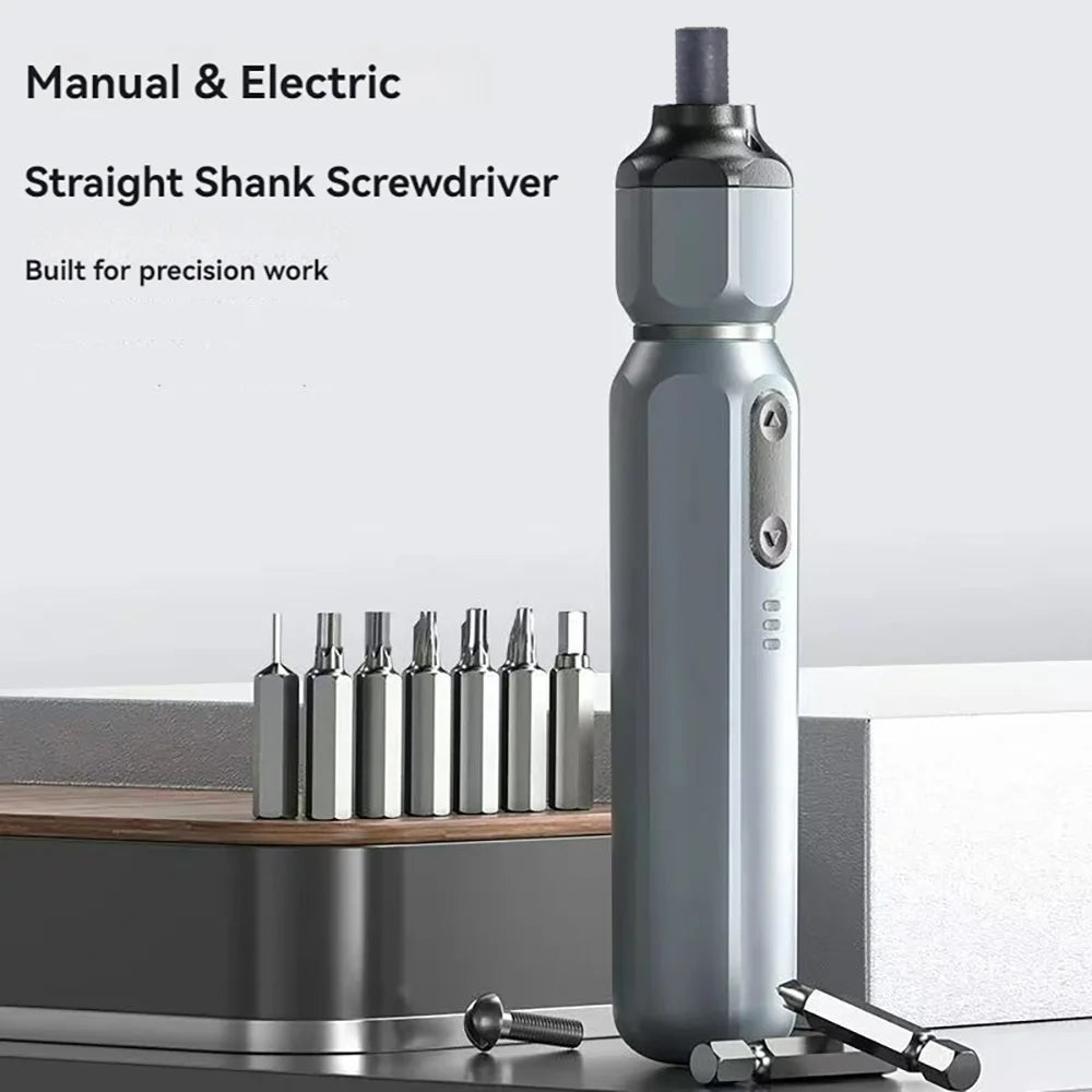 Mini Cordless Electric Screwdriver with Rechargeable Battery - Smarsty
