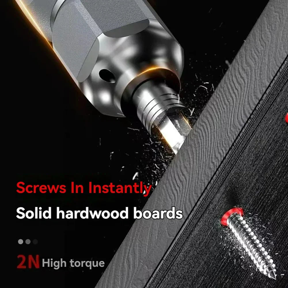 Mini Cordless Electric Screwdriver with Rechargeable Battery - Smarsty