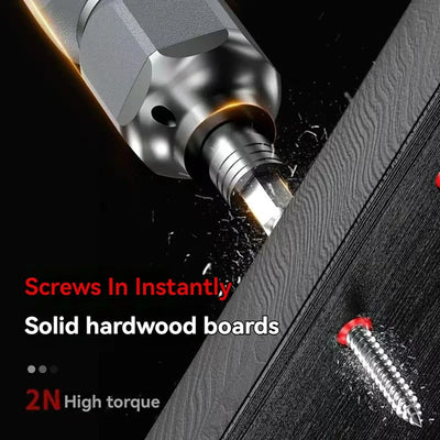 Mini Cordless Electric Screwdriver with Rechargeable Battery - Smarsty