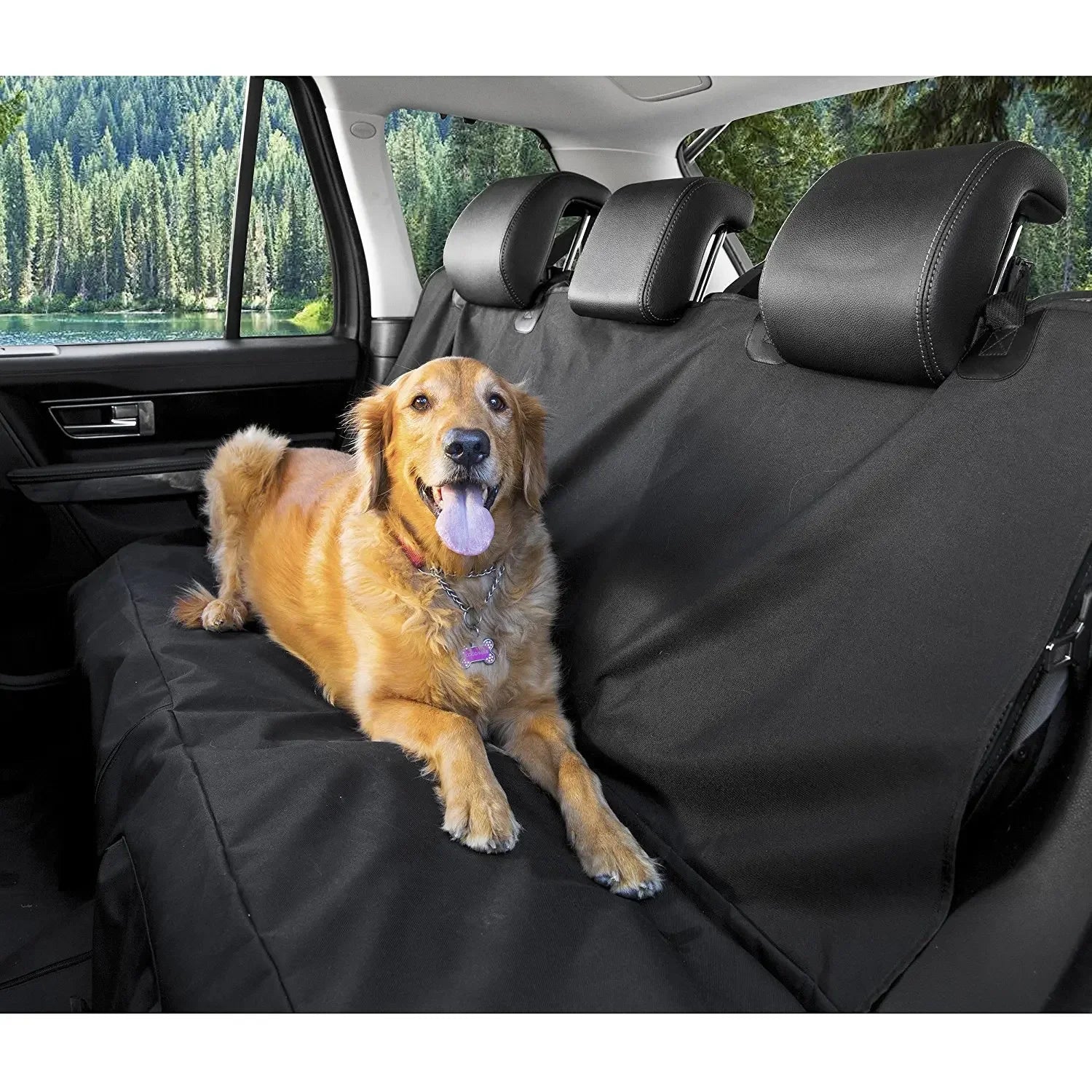 Waterproof Dog Car Seat Cover with Hammock Design - Smarsty