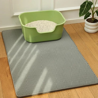 Waterproof Cat Litter Mat Non-Slip Easy Cleanup - Smarsty
