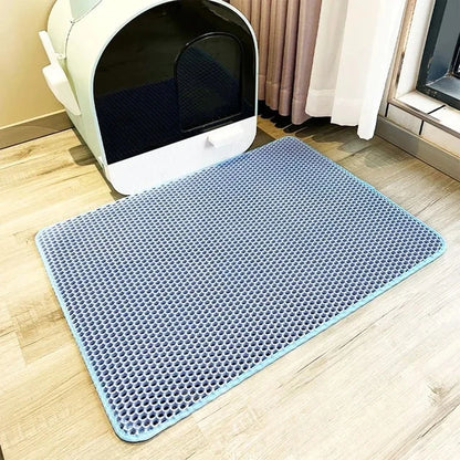 Waterproof Cat Litter Mat Non-Slip Easy Cleanup - Smarsty