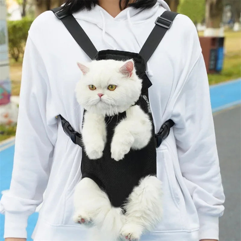 Adjustable Pet Carrier Backpack for Travel and Hiking - Smarsty