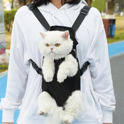 Adjustable Pet Carrier Backpack for Travel and Hiking - Smarsty