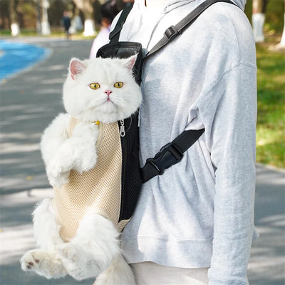 Adjustable Pet Carrier Backpack for Travel and Hiking - Smarsty