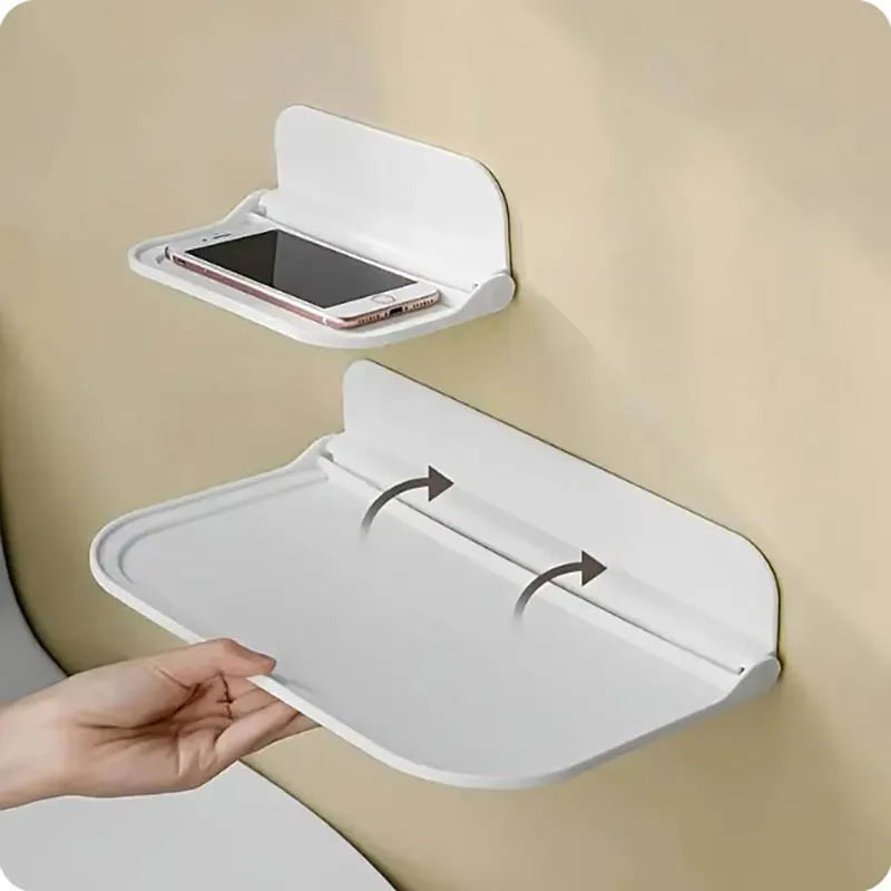 Foldable Wall-Mounted Shelf for Easy Storage - Smarsty