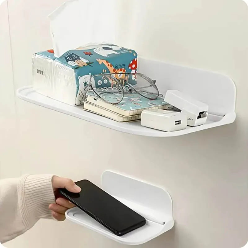 Foldable Wall-Mounted Shelf for Easy Storage - Smarsty