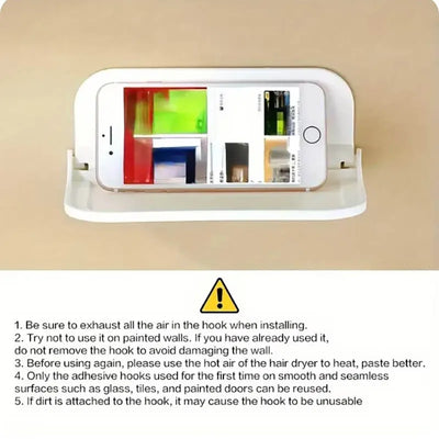 Foldable Wall-Mounted Shelf for Easy Storage - Smarsty