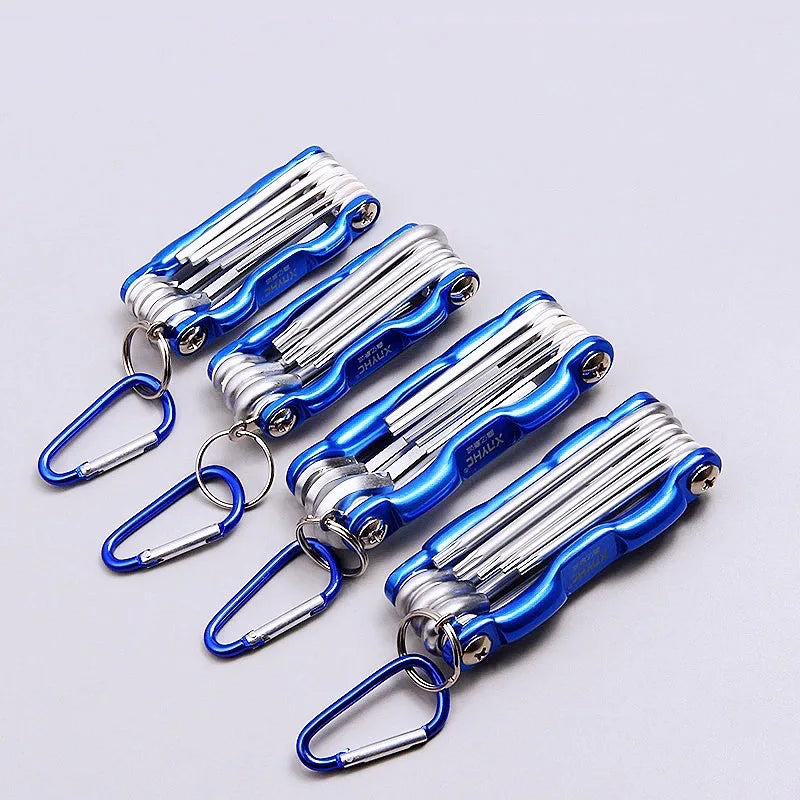 Portable Folding Hex Wrench Allen Set For Easy Use - Smarsty