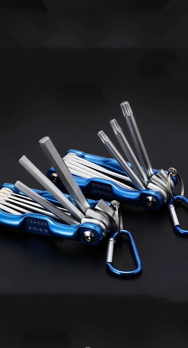Portable Folding Hex Wrench Allen Set For Easy Use - Smarsty