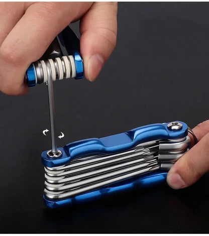 Portable Folding Hex Wrench Allen Set For Easy Use - Smarsty