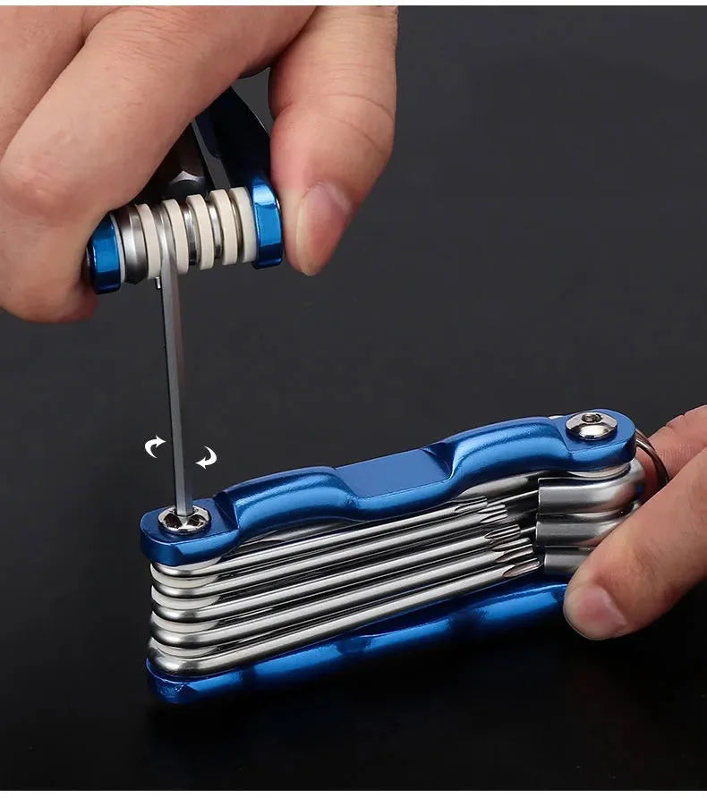 Portable Folding Hex Wrench Allen Set For Easy Use - Smarsty