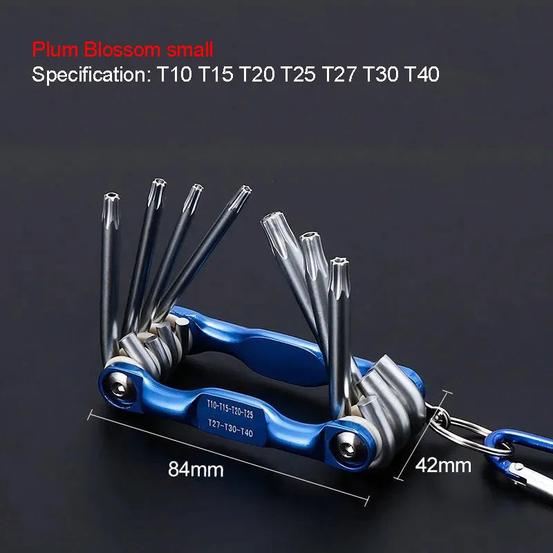 Portable Folding Hex Wrench Allen Set For Easy Use - Smarsty