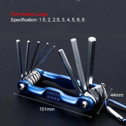 Portable Folding Hex Wrench Allen Set For Easy Use - Smarsty