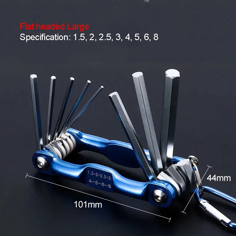 Portable Folding Hex Wrench Allen Set For Easy Use - Smarsty