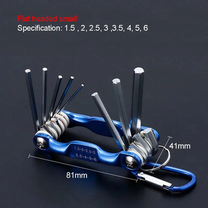 Portable Folding Hex Wrench Allen Set For Easy Use - Smarsty