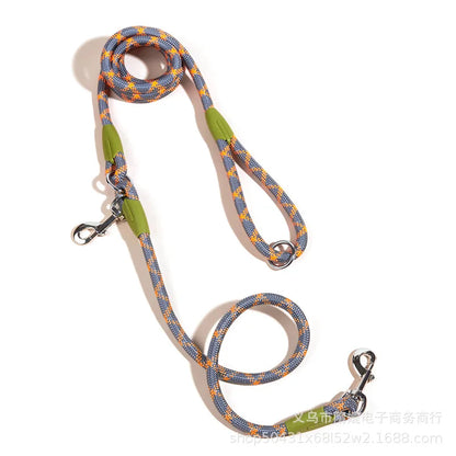 Reflective Nylon Hands Free Dog Leash for Running - Smarsty