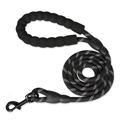 Reflective Dog Leash with Padded Handle for Safety - Smarsty