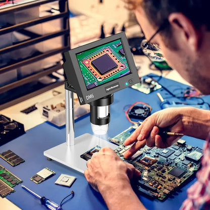 4.3 Inch LCD Digital Microscope with 1000X Magnification - Smarsty