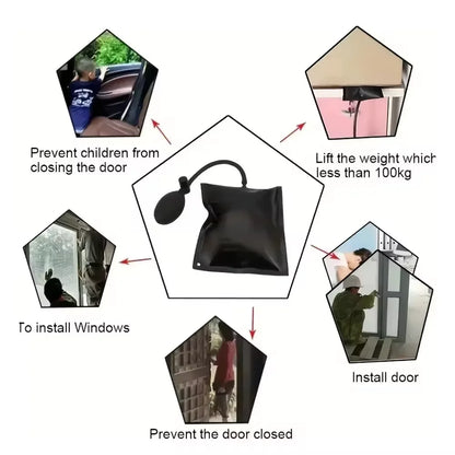 Inflatable Air Pump Wedge for Easy Door Alignment - Smarsty