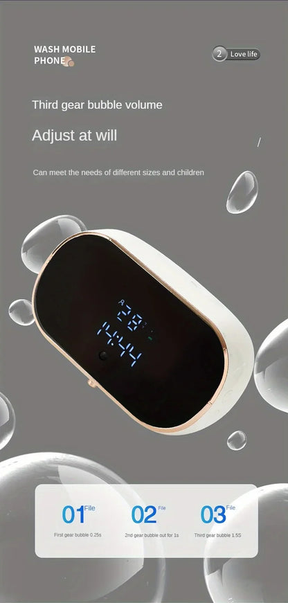 Intelligent Wall Mounted Foam Soap Dispenser with Infrared Sensor - Smarsty