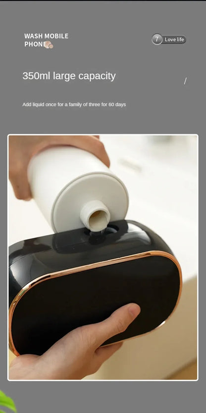 Intelligent Wall Mounted Foam Soap Dispenser with Infrared Sensor - Smarsty