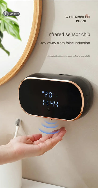 Intelligent Wall Mounted Foam Soap Dispenser with Infrared Sensor - Smarsty