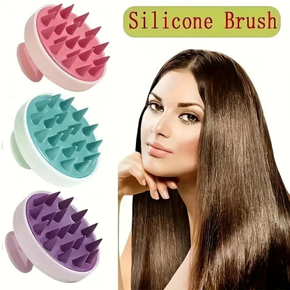 2-in-1 Silicone Scalp Massager for Painless Hair Growth - Smarsty