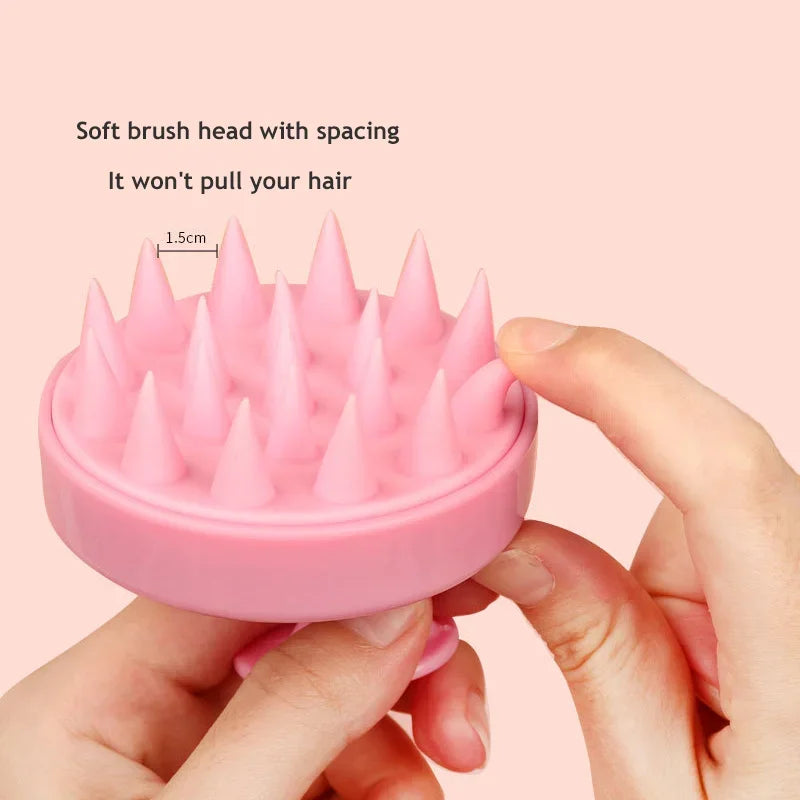 2-in-1 Silicone Scalp Massager for Painless Hair Growth - Smarsty