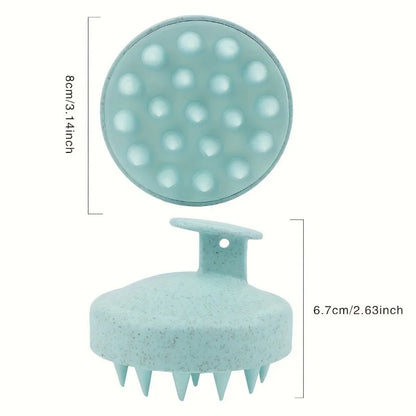 2-in-1 Silicone Scalp Massager for Painless Hair Growth - Smarsty