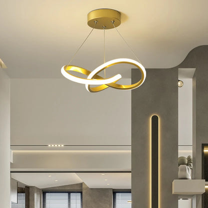 Nordic LED Pendant Light in Gold for Stylish Illumination - Smarsty