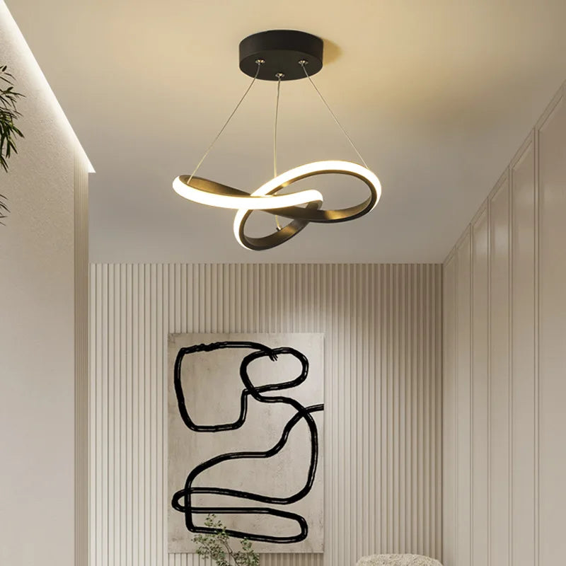 Nordic LED Pendant Light in Gold for Stylish Illumination - Smarsty