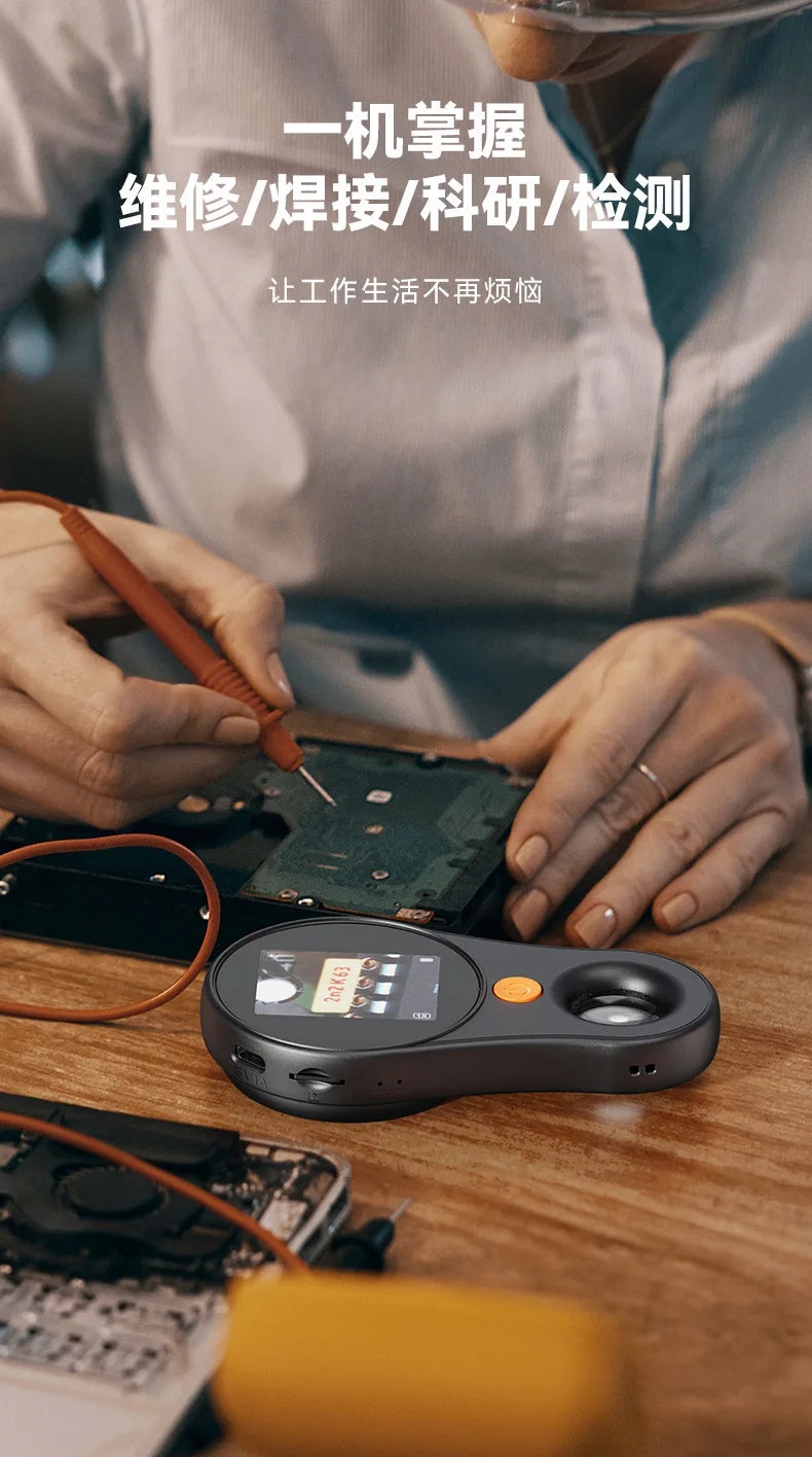 500X Handheld Digital Microscope with IPS Screen - Smarsty