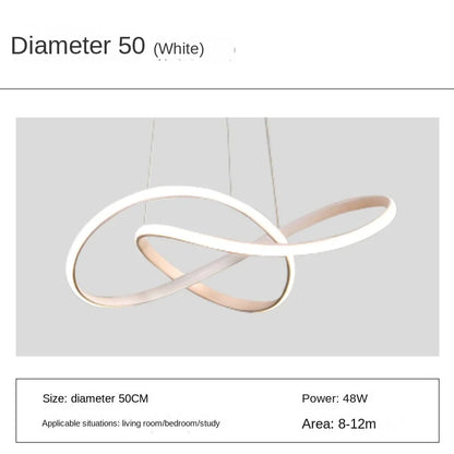 Nordic Modern Clover Pendant Lamp for Dining Room - Smarsty