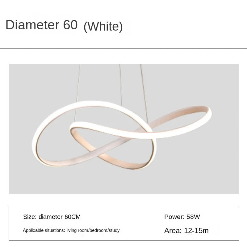 Nordic Modern Clover Pendant Lamp for Dining Room - Smarsty
