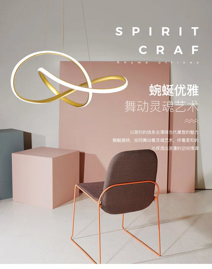 Nordic Modern Clover Pendant Lamp for Dining Room - Smarsty