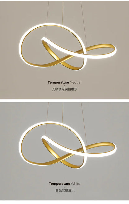 Nordic Modern Clover Pendant Lamp for Dining Room - Smarsty