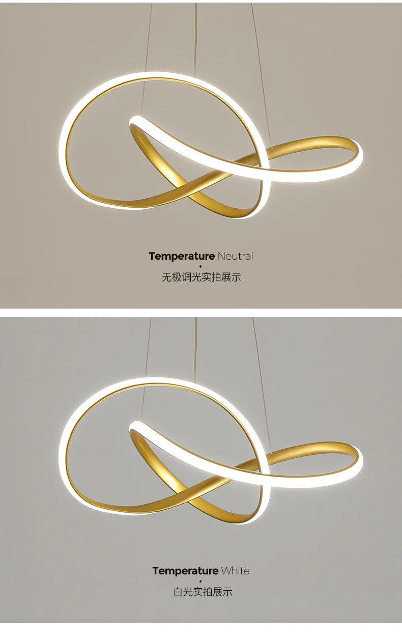 Nordic Modern Clover Pendant Lamp for Dining Room - Smarsty
